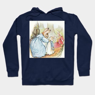 Mrs. Rabbit Tells Peter to Behave - Beatrix Potter Hoodie